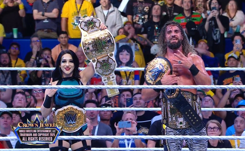 Rollins y Vaquer Campeones de Crown Jewel, John Cena y AJ Styles Dan Combate de 5&nbsp;Estrellas