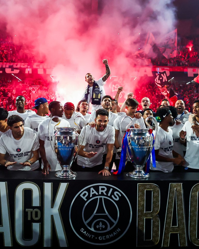 PSG Bicampeón de la Champions&nbsp;League