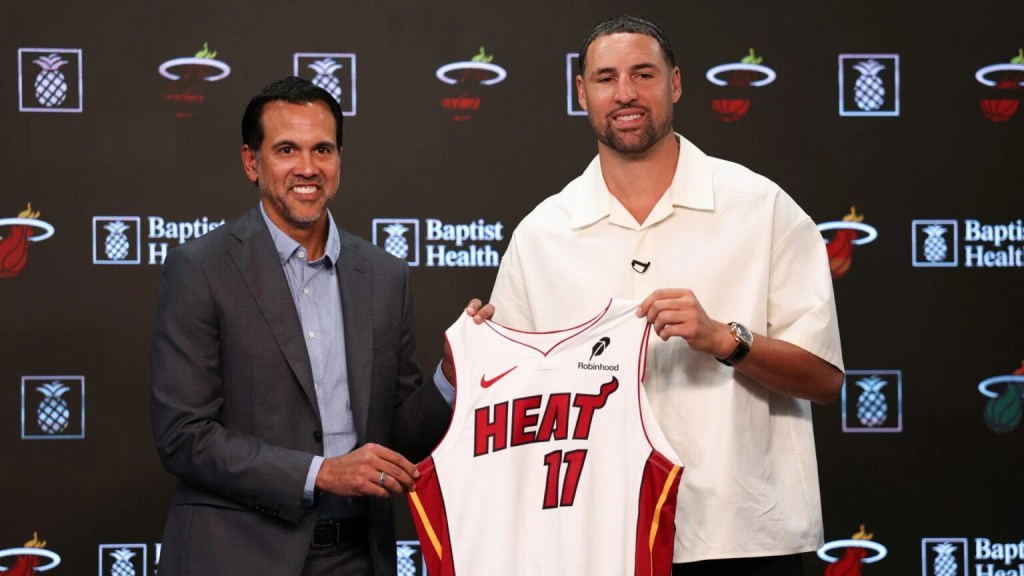 Klay Thompson llega a Miami con la mira puesta en volver a ganar un&nbsp;campeonato